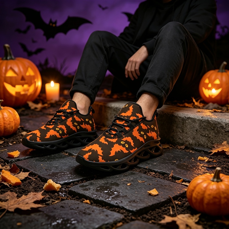 Men'S Shoes Limited Edition - Bayanlar ve Erkekler için Cadılar Bayramı