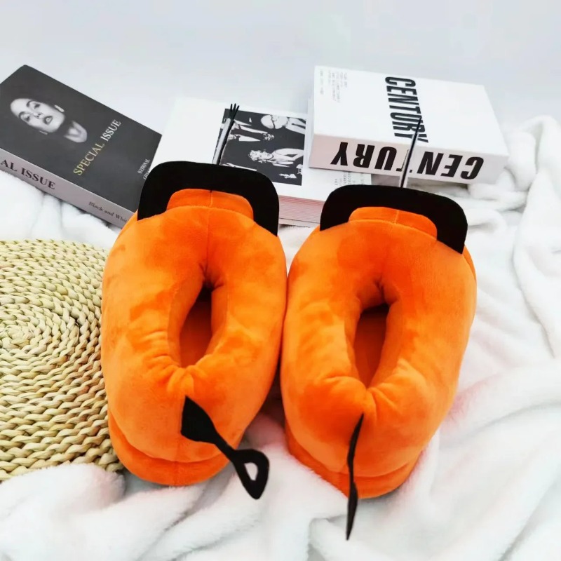 Men Shoes Size - Anime Chainsaw Man Pochita Ev Terliği