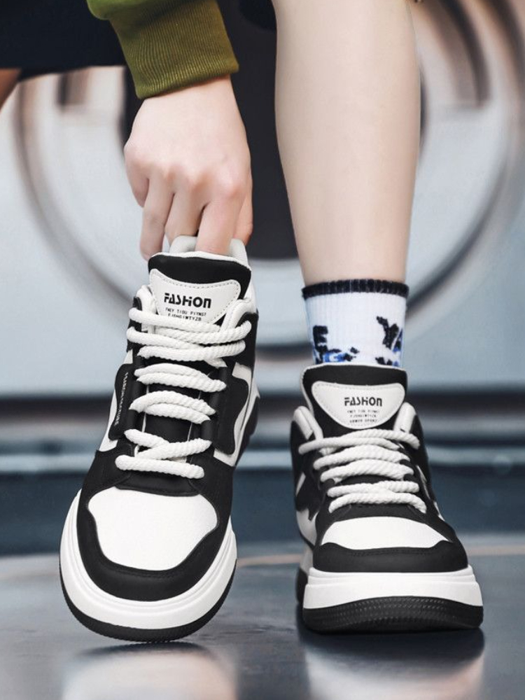 Men Shoes Offer - Erkekler İçin Spor Platform Yüksek Bilekli