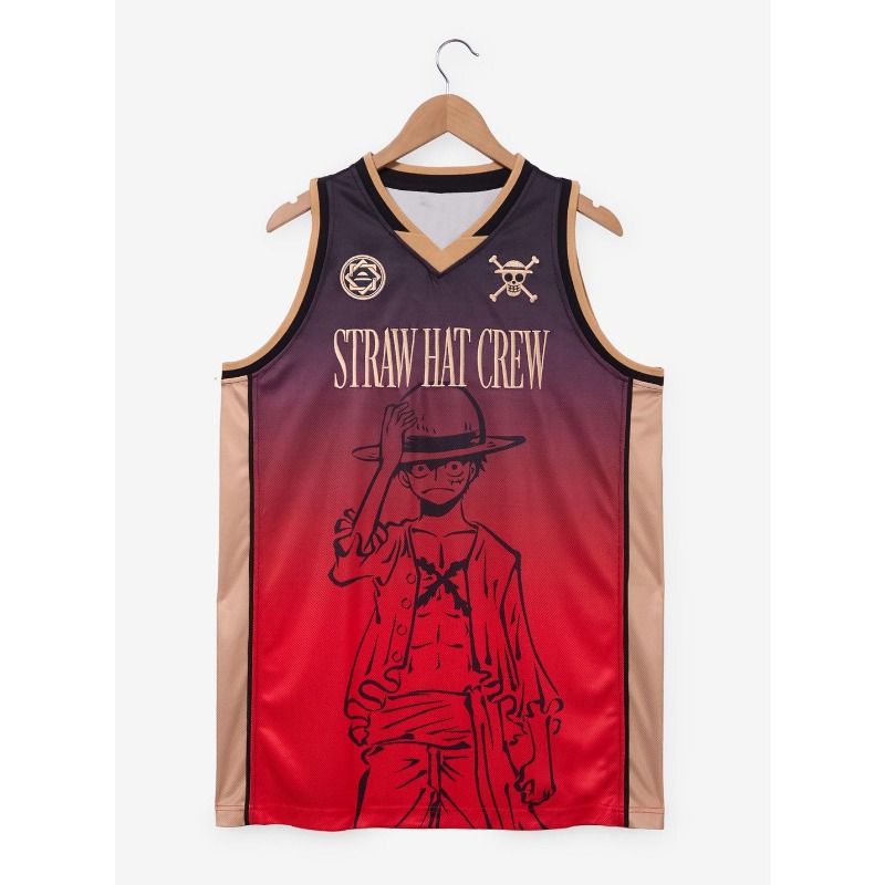 Men'S Shoes For Crews - Straw Hat Crew Anime Basketbol Forması