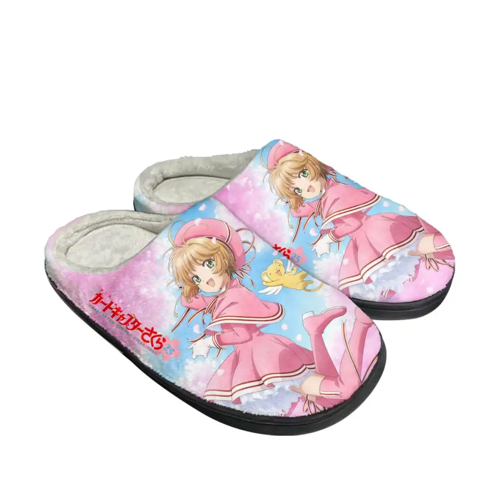 Men Shoes For Winter - Cardcaptor Sakura Kinomoto Karikatür Ev Pamuk