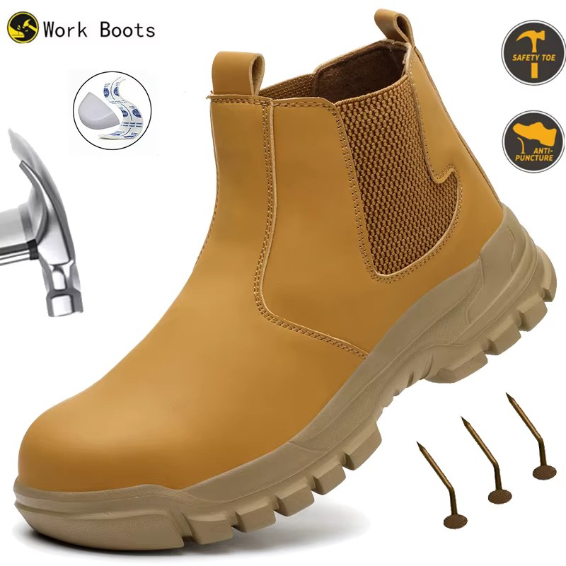 Men Shoes Size 11 - Su geçirmez erkek Güvenlik İş Botları
