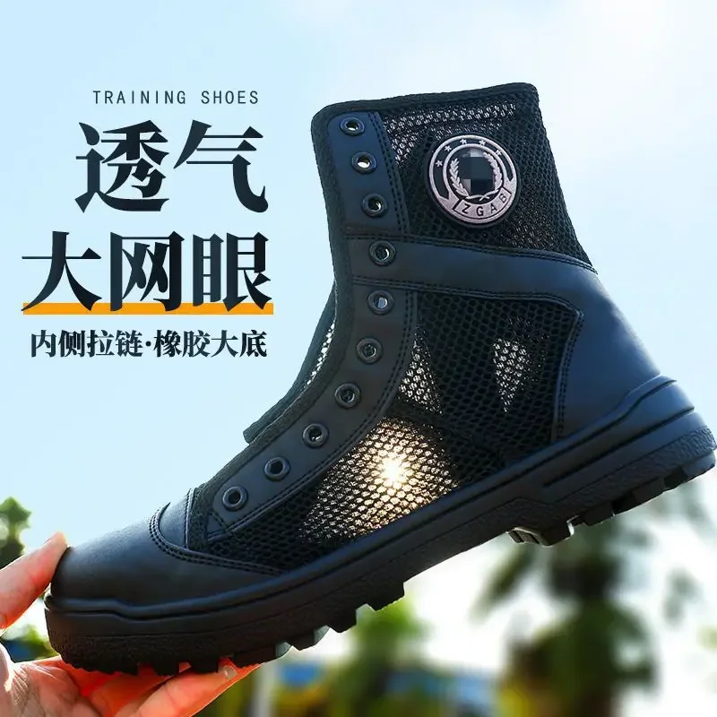 Men'S Shoes Dq - Yazlık fileli nefes alan eğitim botları