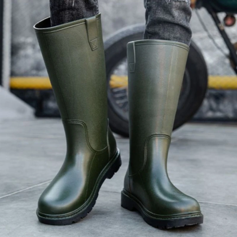 Men Shoes Offer - Erkekler için yağmur çizmeleri sakız balıkçılık