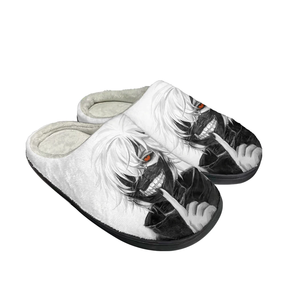 Men Shoes For Winter - Kaneki Ken Moda Pamuk Kişiselleştirilmiş Terlik
