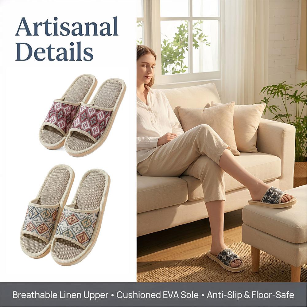 Dört Mevsim Keten Terlikler Çi - Men'S Shoes To Women'S incelemesi ve fiyatı