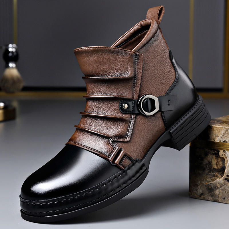 Sonbahar Kış Retro yarım çizme - Men Shoes For Winter incelemesi ve fiyatı