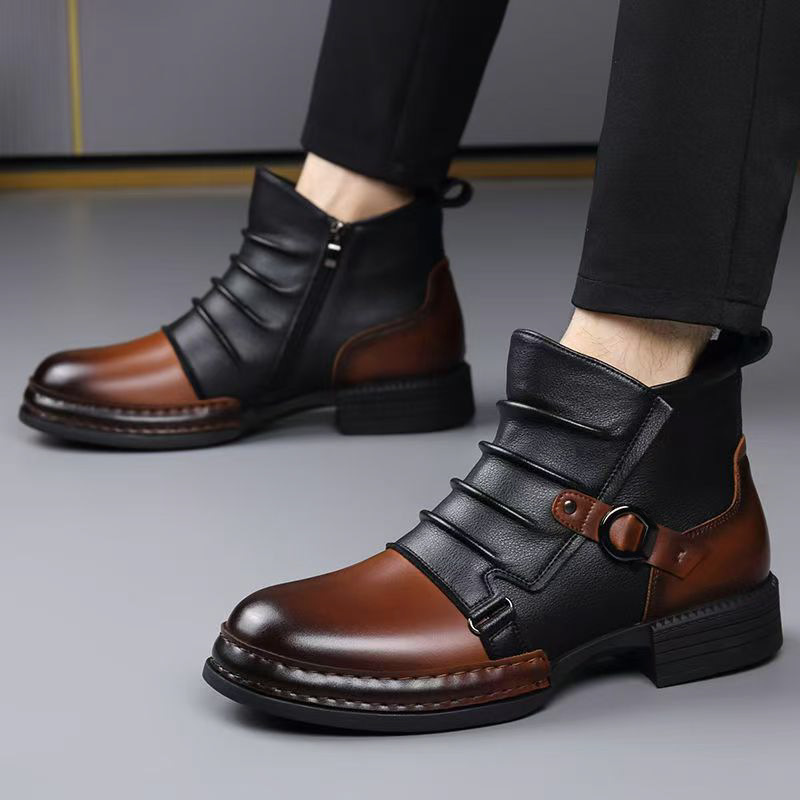Sonbahar Kış Retro yarım çizme - Men Shoes For Winter incelemesi ve fiyatı