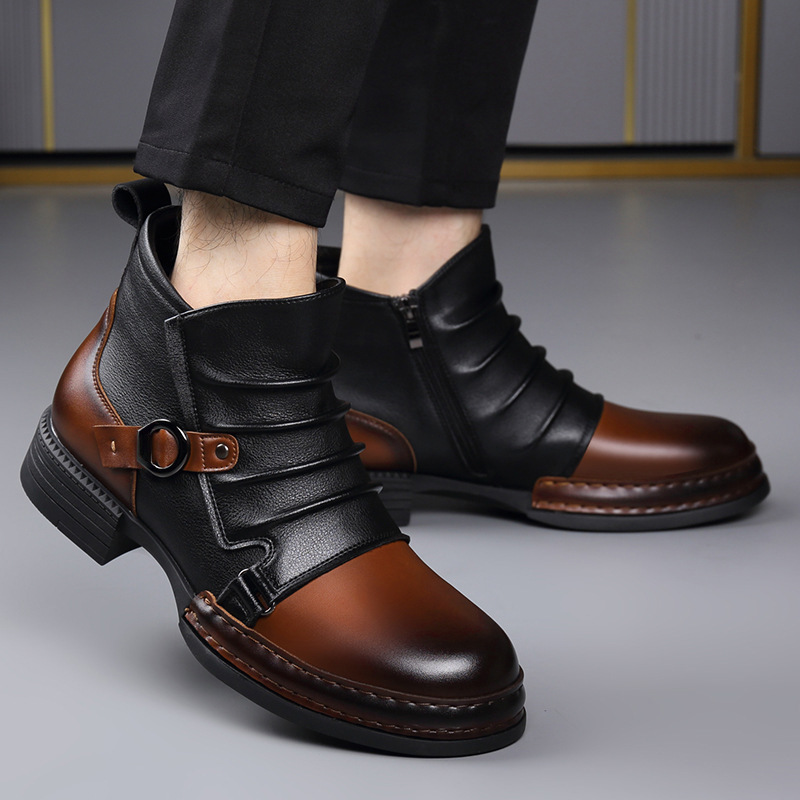 Sonbahar Kış Retro yarım çizme - Men Shoes For Winter incelemesi ve fiyatı