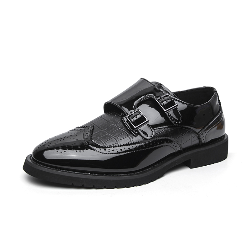 Erkekler için Patent Deri Monk - Monk Strap Shoe incelemesi ve fiyatı