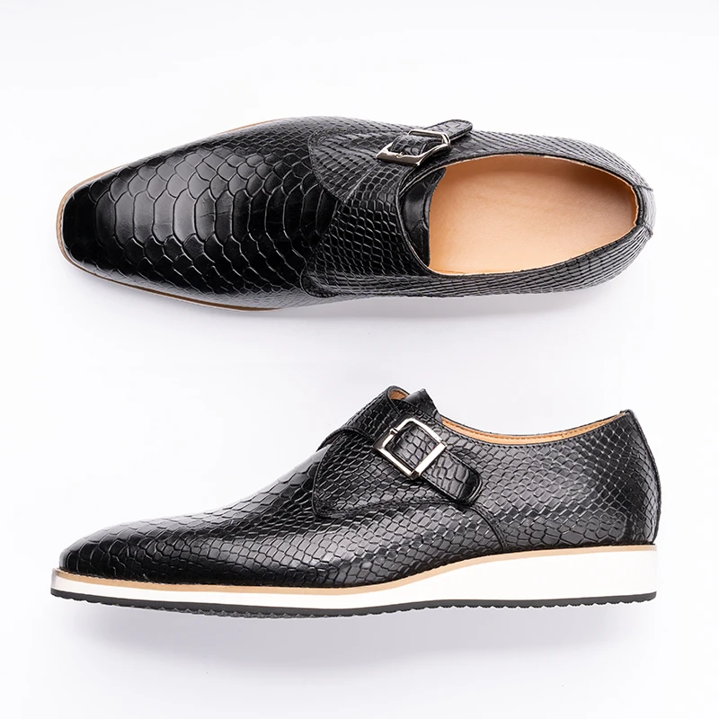 Yüksek kaliteli gündelik erkek - Monk Strap Shoe incelemesi ve fiyatı