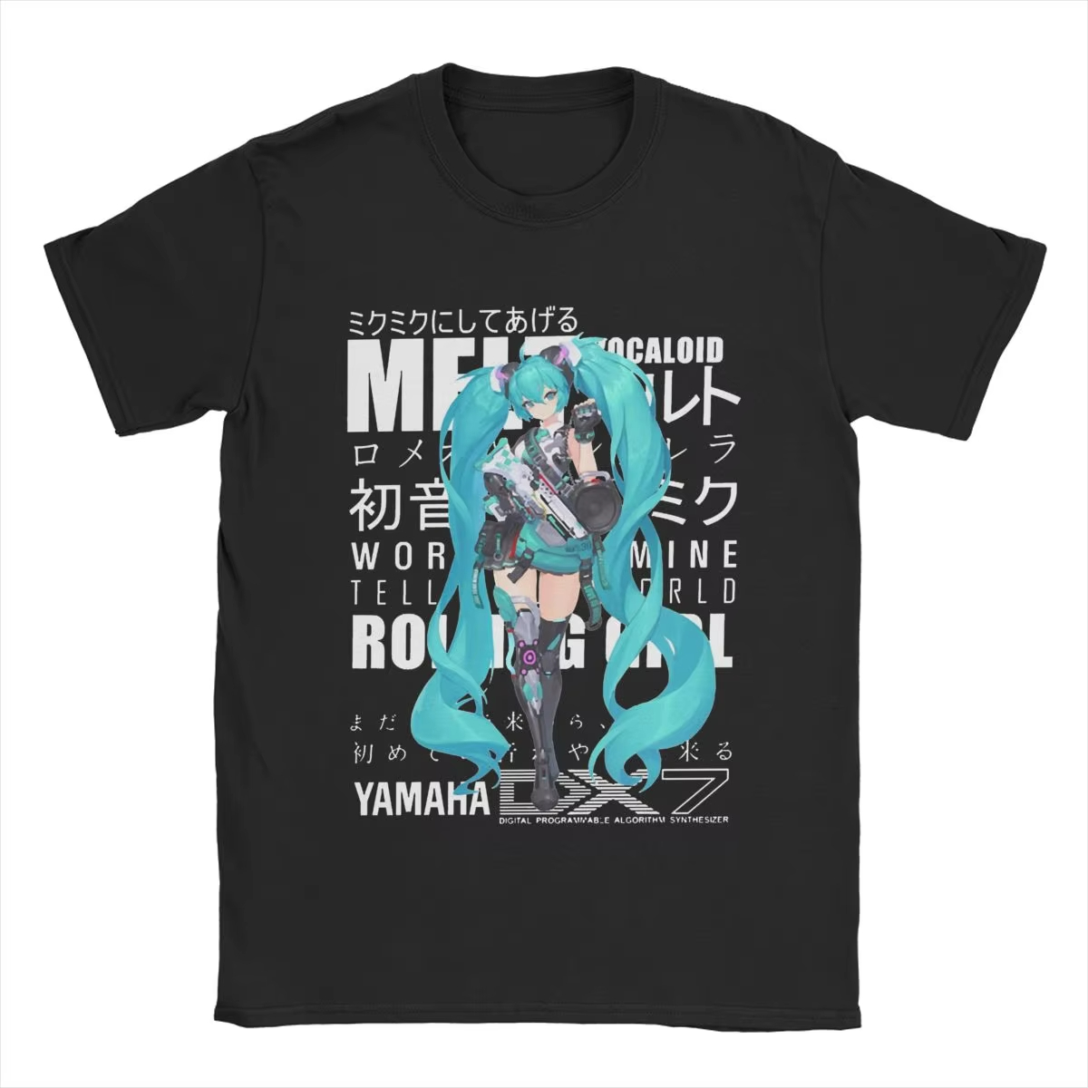 Hatsune Miku Karikatür T-shirt - Men'S Shoes For Crews incelemesi ve fiyatı