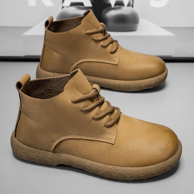 Erkek Ayak Bileği Botları Kahv - Men'S Shoes Dq incelemesi ve fiyatı
