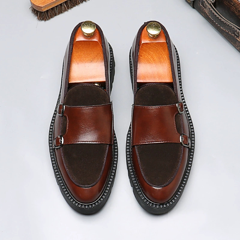 Şık Erkek PU Deri Monk Kayışlı - Monk Strap Shoe incelemesi ve fiyatı