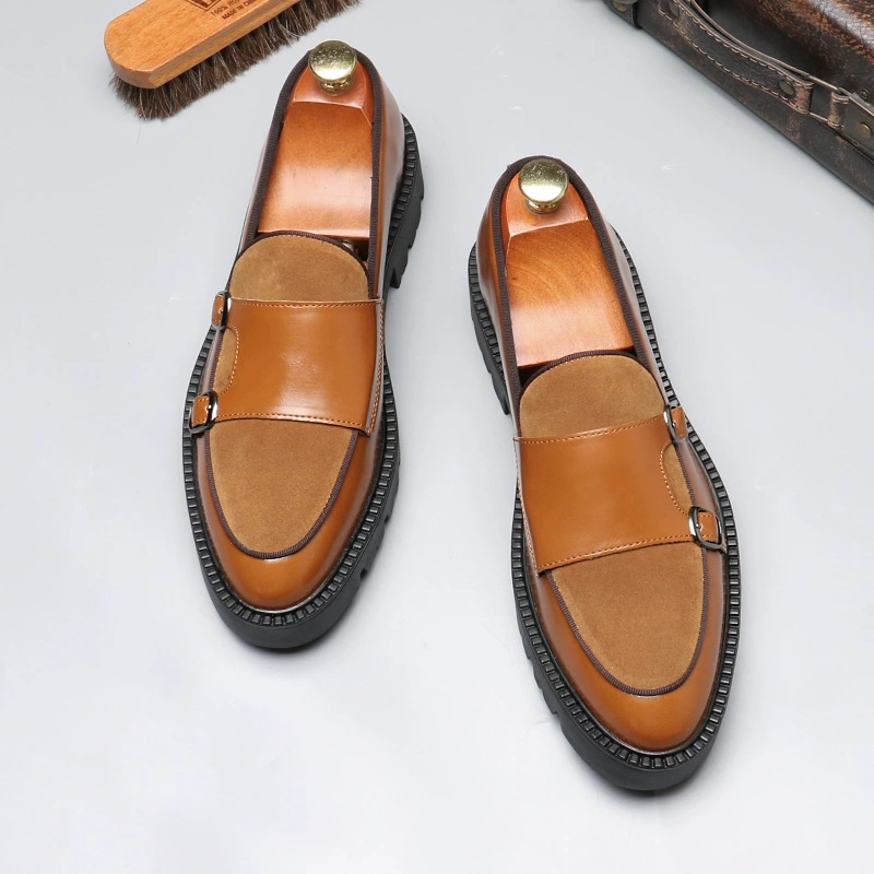 Şık Erkek PU Deri Monk Kayışlı - Monk Strap Shoe incelemesi ve fiyatı