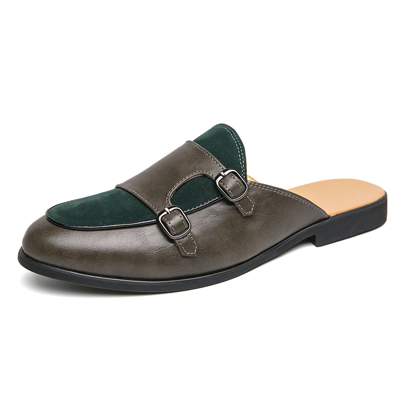 Moda Siyah Yeşil Keşiş Kayışı  - Monk Strap Shoe incelemesi ve fiyatı