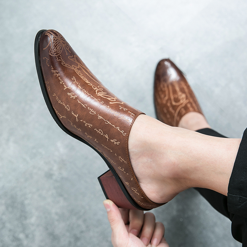 Erkekler Kahverengi Deri Katır - Men'S Shoes Dress Casual incelemesi ve fiyatı